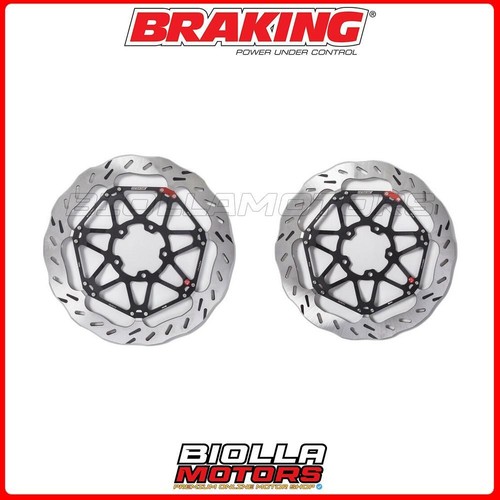 Front brake disc kit - front,