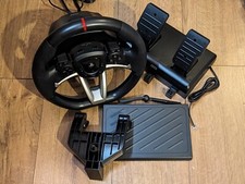 HORI RWA Apex racing steering wheel with pedals USB for PlayStation PS5 PS4 PC