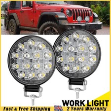 2Pcs 4Inch 14LED Work Lamps