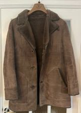 Mens Hea Tona Sheepskin coat 40" Vintage quality. Shearling. Made in Enland