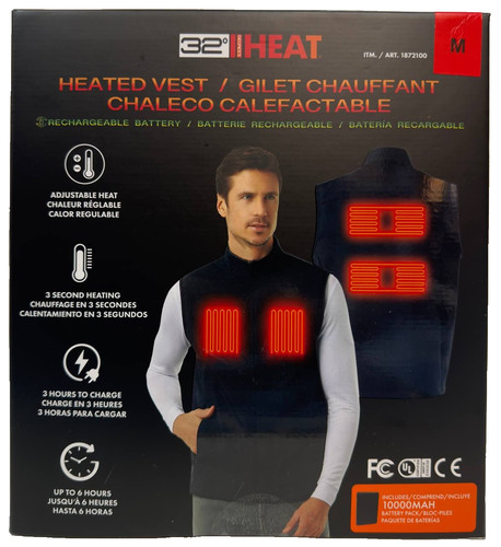 Degrees rechargeable - 32,