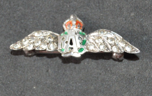 Silver enamel diamante paste