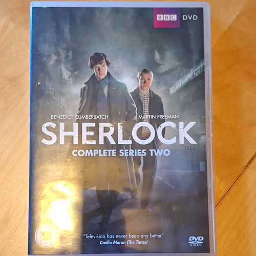 Sherlock series dvd benedict - series,