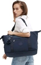 KIPLING Art M Blue Bleu TOTE