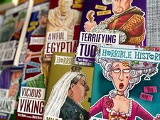 Horrible Histories SET OF BOOKS TO CHOOSE FROM. @TERRY DEARY SCHOLASTIC@