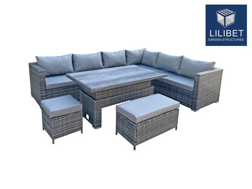 Outdoor garden rattan corner - rattan,
