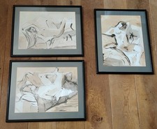 Set of 3 Nude Figure Studies