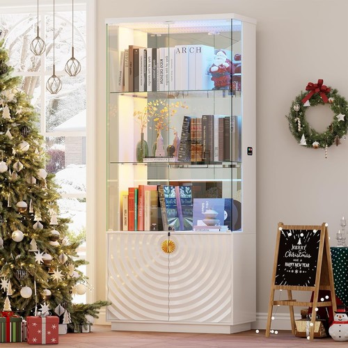 Rgb glass display - glass, cabinets