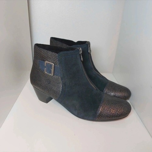 Reiker navy blue zip - , upper