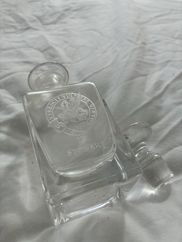 Stewart crystal decanter - stewart,