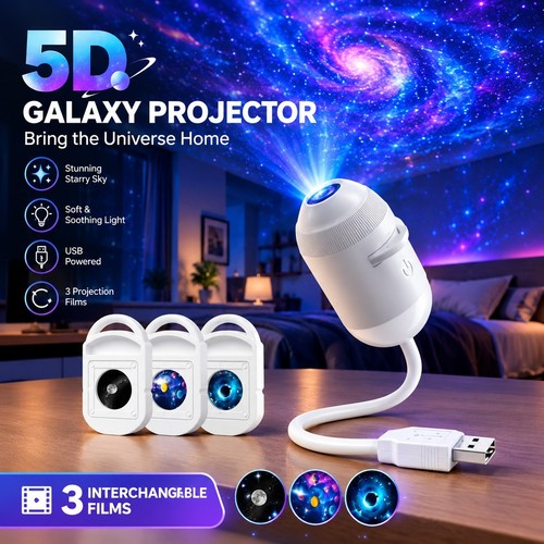 Galaxy projector films - 5d,