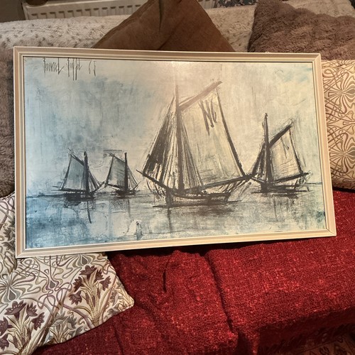 Four sailing boats ships - four,