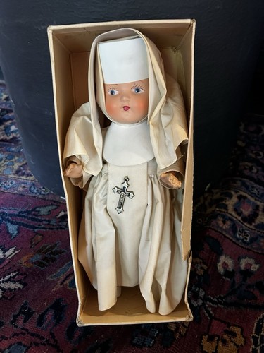 Vintage nun doll 1950 - vintage,
