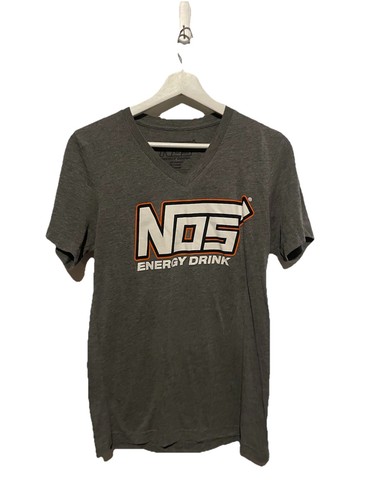 Nos energy drink gray neck - energy, v