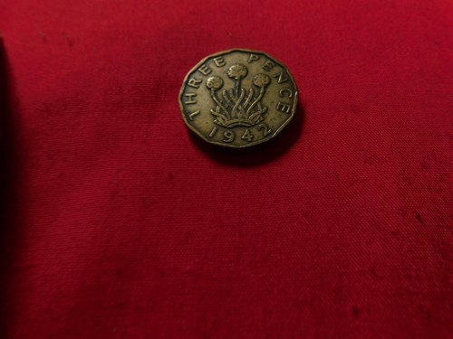 Collectable three pence - three,