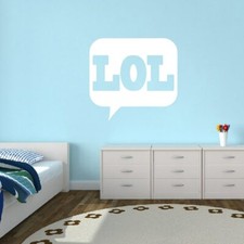 LOL Wall Decal - Funny, Laugh