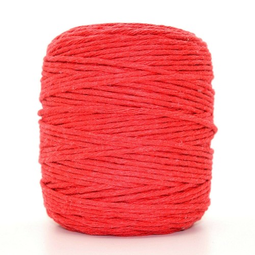 Premium red macrame cord - premium,