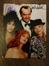 MICHELLE PFEIFFER CHER & JACK NICHOLSON SIGNED / AUTOGRAPHED COLOUR PHOTO COA