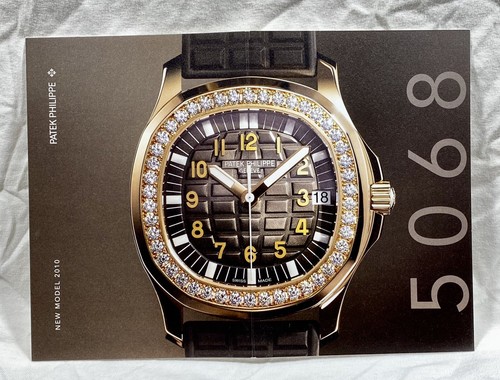 Patek philippe booklet 5068 - patek,