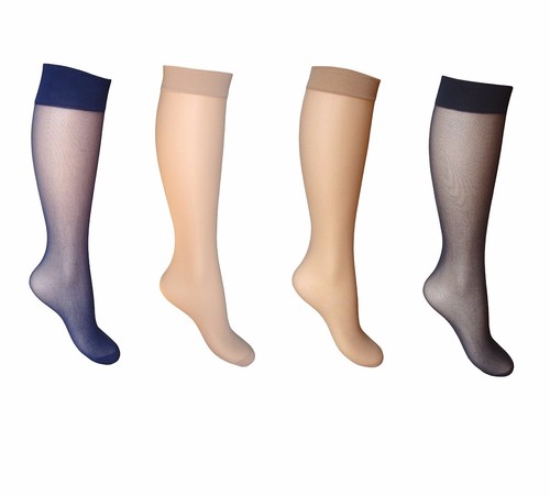 Pair knee highs den - pair, 15