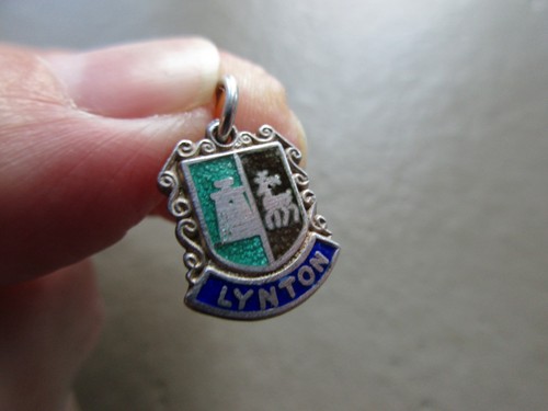 Vintage sterling silver enamel - vintage,