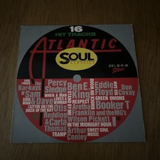 16 Hit Tracks Atlantic Soul Classics Vinyl LP 1987 WEA WX 105