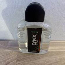 Lynx Shave Africa Aftershave, 100ml Vintage 90% left 