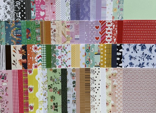 100 assorted backing - x,