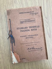 ORIGINAL RAF Technical Notes for Flight Mechanics (engines) - AP3042 - 1944