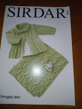 BN  SIRDAR BABY CARDIGAN  AND