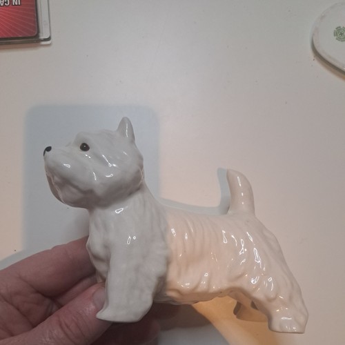 Melba ware dog ornament west - ware,