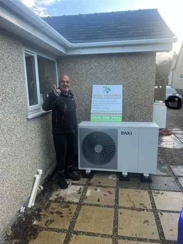 Baxi air source heat pump - air,