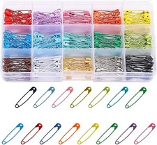 Small Safety Pins 27mm Metal