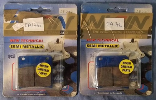 Disc brake pads - for, suzuki