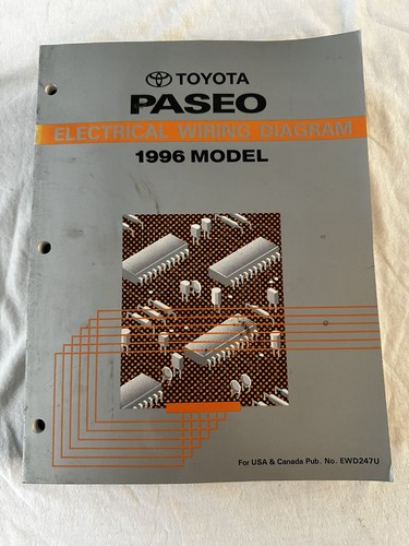 1996 toyota paseo - toyota, shop