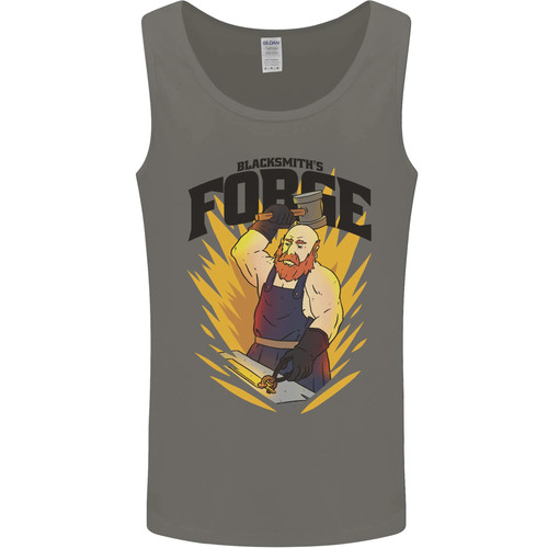 Blacksmiths forge mens vest - mens,
