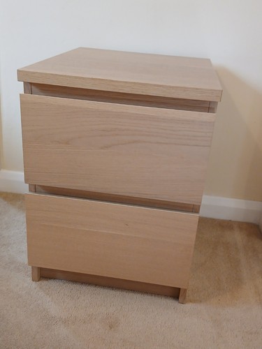 Ikea malm light oak - an,