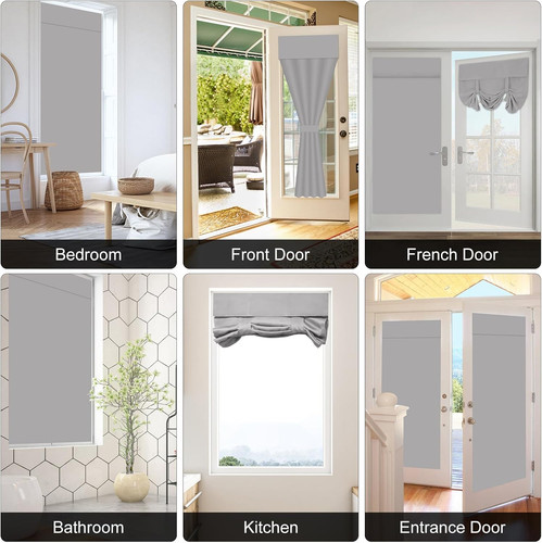 Blackout door curtains french - door,