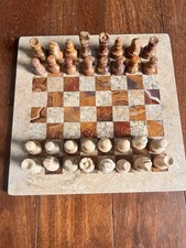 Handmade Marble Chess Set 31cm