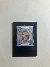 Queen Victoria 9d purple blue