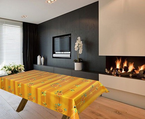 Sunflower lemon pvc vinyl - sunflower,