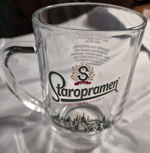Staropramen pint glass great - staropramen,