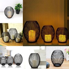 Metal Iron Wire Cage Candle