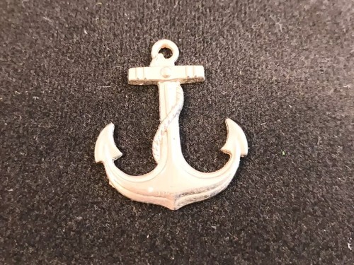 Vintage metal anchor chain - anchor,