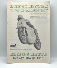 1982 Brands Hatch British Road Racing Classic Bike Official Programme Magazine