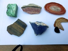 Rough uncut gemstones - rough,
