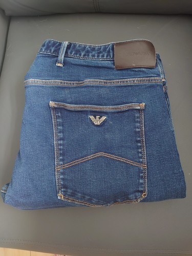Armani jeans men blue w40 - men's,