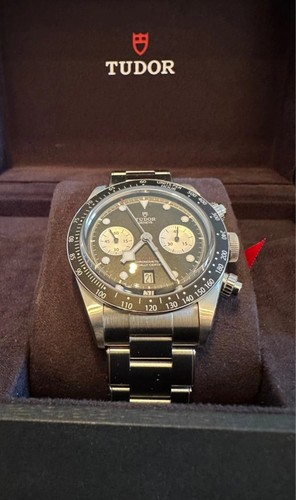 Tudor black bay chronograph - black,