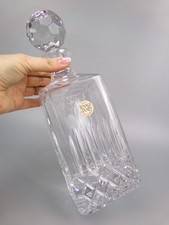 Cut Crystal Glass Decanter by