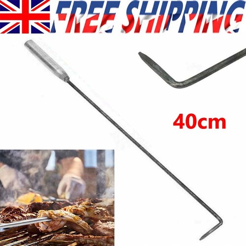 40cm long steel fire poker - fire,